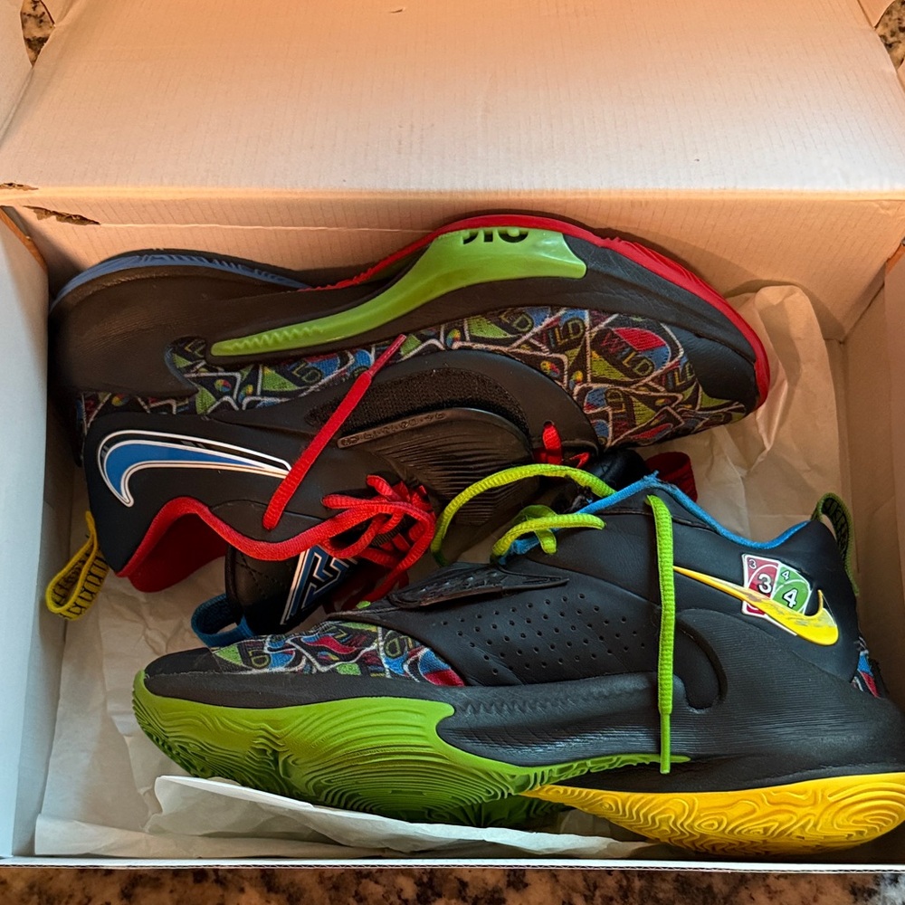 Colorful Kids Sneakers with Multicolor Accents